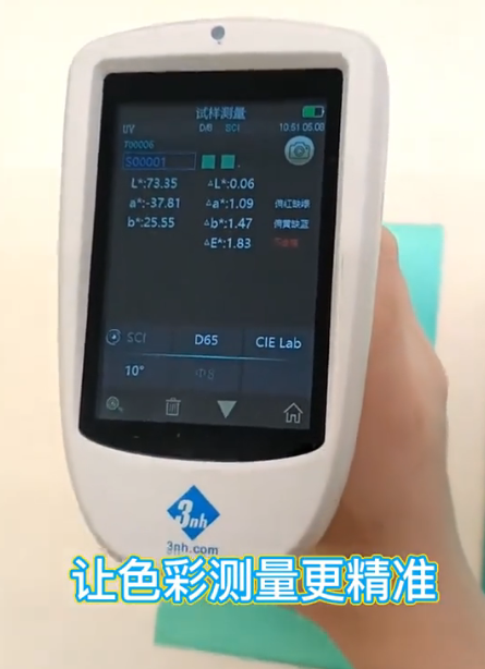 涂料試樣顏色色差測量.png 涂料試樣顏色色差測量